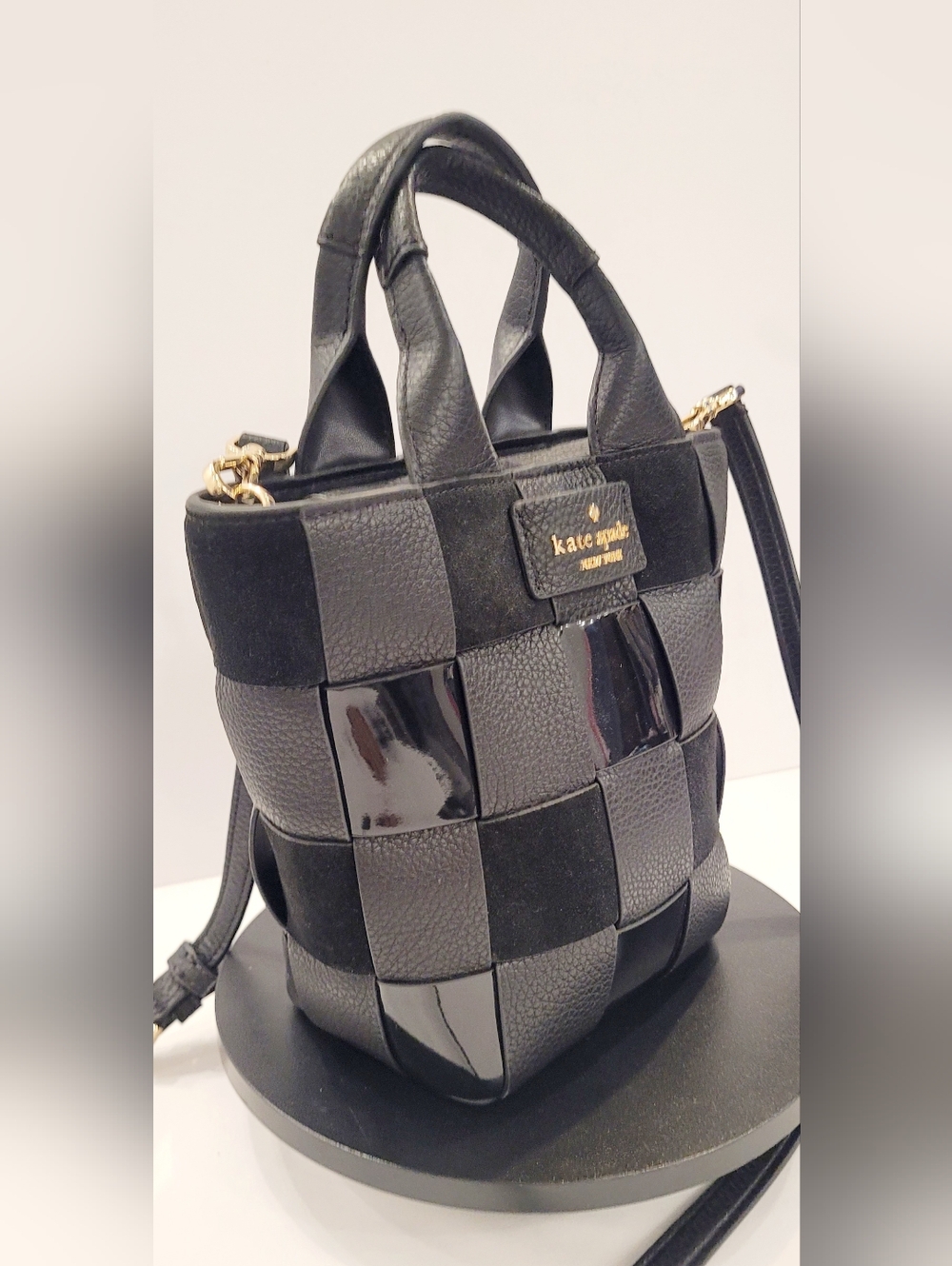 Kate Spade New York Basket Mixed Mini Tote NWOT - Picture 6 of 7